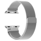 Bracciale Apple Watch Magnetico in Acciaio argento