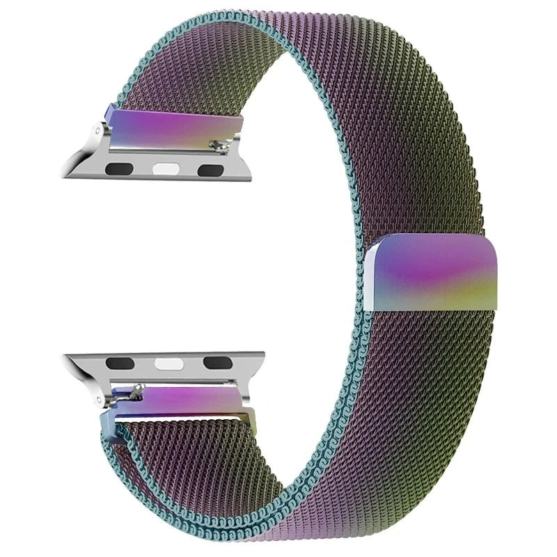 Bracciale Apple Watch Magnetico in Acciaio cielo stellato