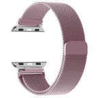 Bracciale Apple Watch Magnetico in Acciaio fucsia