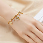 Bracelet arbre de vie orné de strass