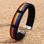 Rainbow bracelet for men or women