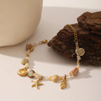 Bracelet avec Coquillages et Nacre
