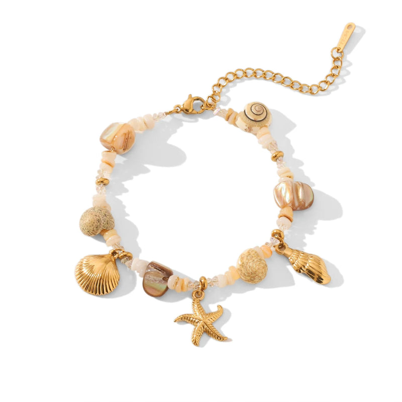 Bracelet avec Coquillages et Nacre