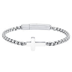 Bracelet avec croix horizontale