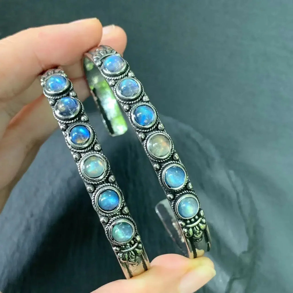 Bracelet avec Pierres de Lune