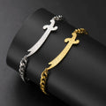 Bracelet avec épée Ali Zulfiqar arabe or