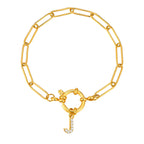 Bracelet personnalisé avec initiale j