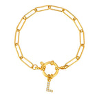 Bracelet personnalisé avec initiale l