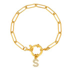 Bracelet personnalisé avec initiale s