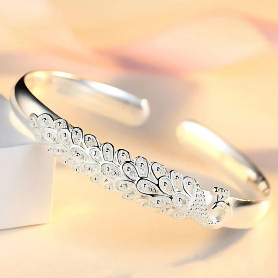 Bracelet Bohême avec Paon Femme