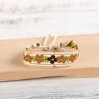 Boho Embroidered Handmade Brazilian Bracelet beige