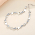 Armband mit funkelnden Herzen