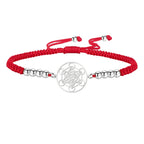 Bracciale Colorato Cubo di Metatron rosso
