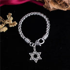 Cubaanse armband met de symbolische Joodse <span data-glossary-id="star-of-david">Davidster</span>