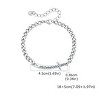 Bracelet cubain pour homme avec épée Ali Zulfiqar arabe