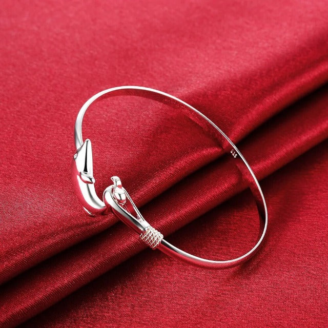 Bracciale Delfino in Argento per Donna