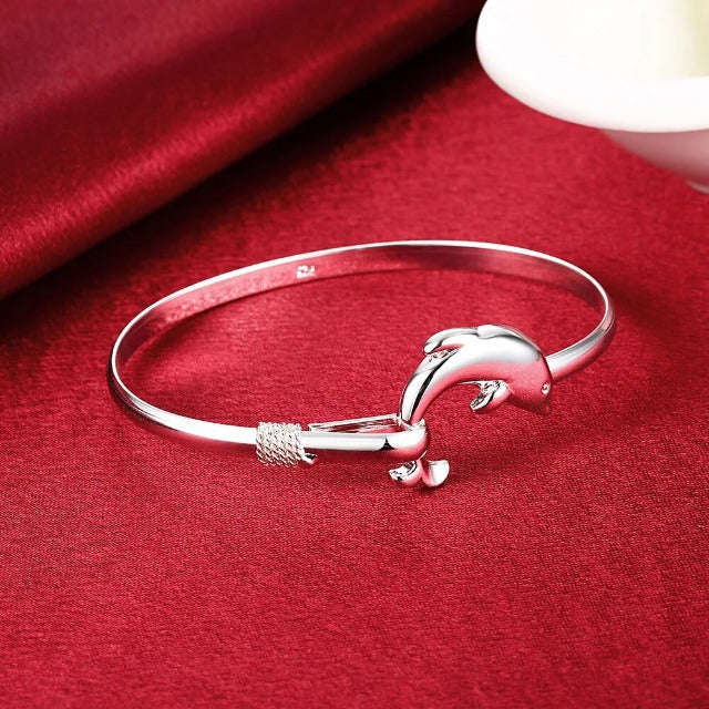 Bracciale Delfino in Argento per Donna