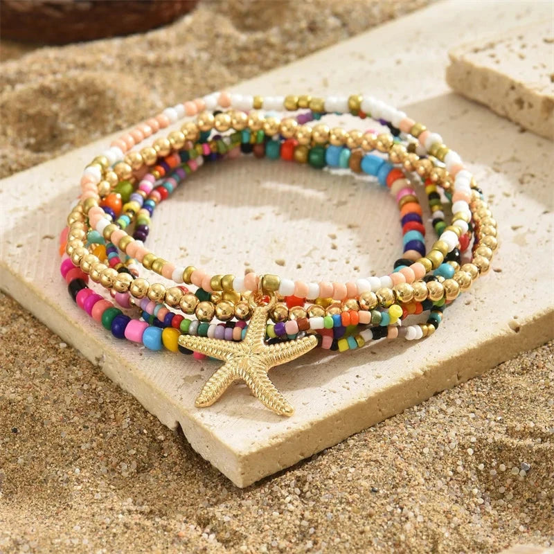 Bracelet de Cheville avec Joli Coquillage 1