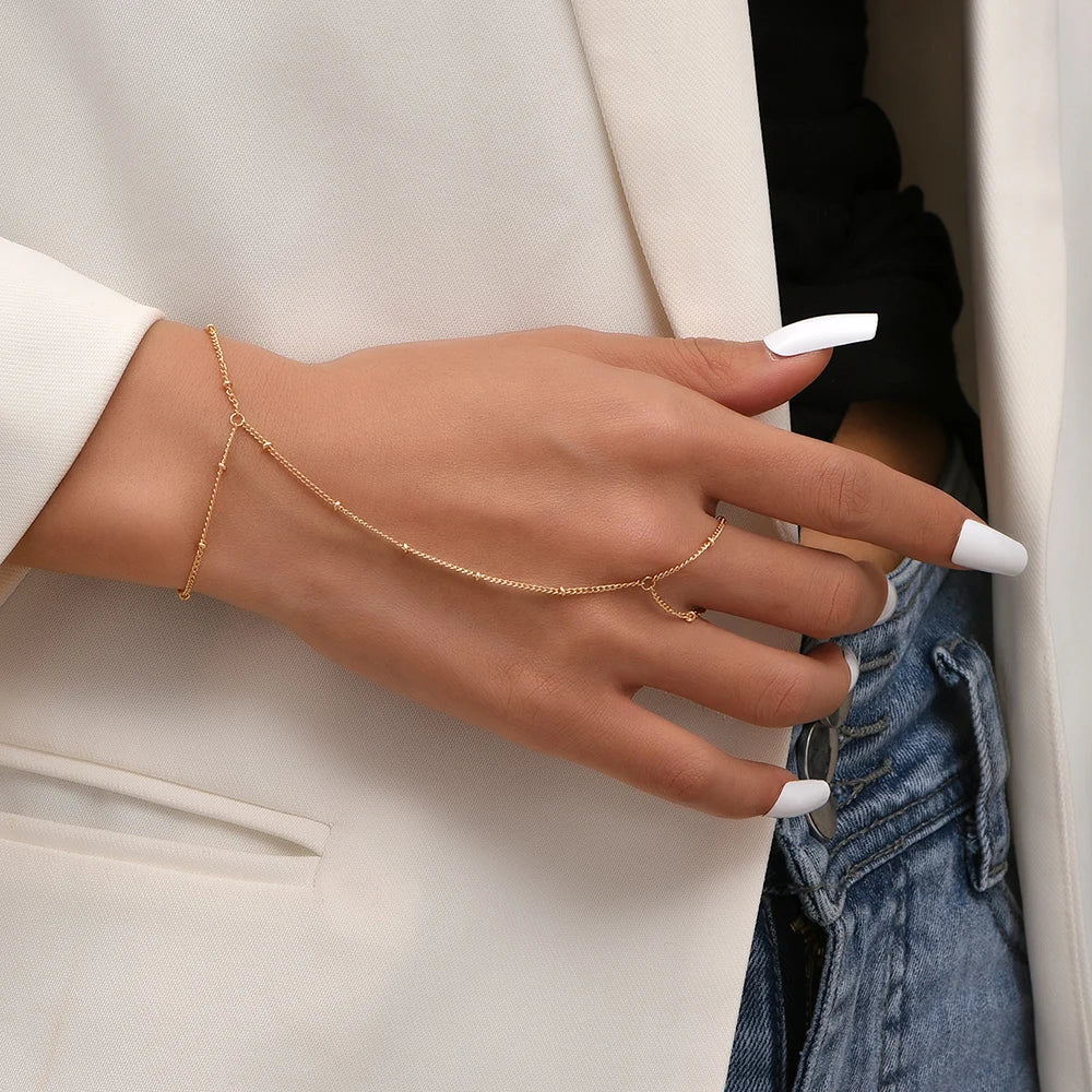 Handschmuck Armband Kette Hand & Finger Damen