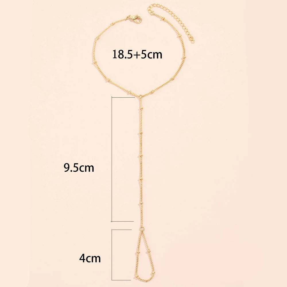 Handschmuck Armband Kette Hand & Finger Damen