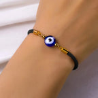 Bracelet de Protection Contre le Mauvais Oeil noir 1