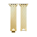 Replacement stainless steel Apple Watch band - for women gold