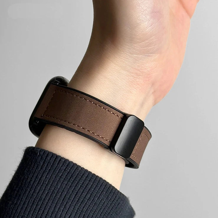 Erstatningsrem til Apple Watch i læder 