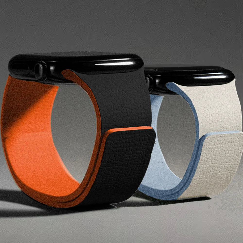 Cinturino di ricambio per Apple Watch in silicone magnetico 