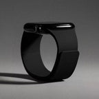 Cinturino di ricambio per Apple Watch in silicone magnetico nero