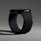 Cinturino di ricambio per Apple Watch in silicone magnetico nero