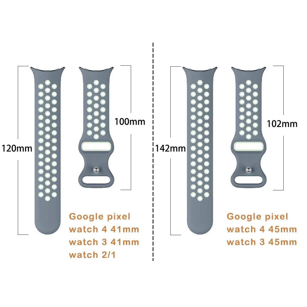 Ersatzarmband für Google Pixel Watch 1, 2, 3, 4 41mm 45mm 