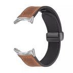 Bracelet de remplacement pour Google Pixel Watch 1, 2, 3, 4, 41 mm, 45mm,en cuir marron 