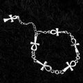Ägypten Ankh Armband Silber 