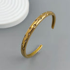 Bracelet Elégant avec Etoiles Astres or