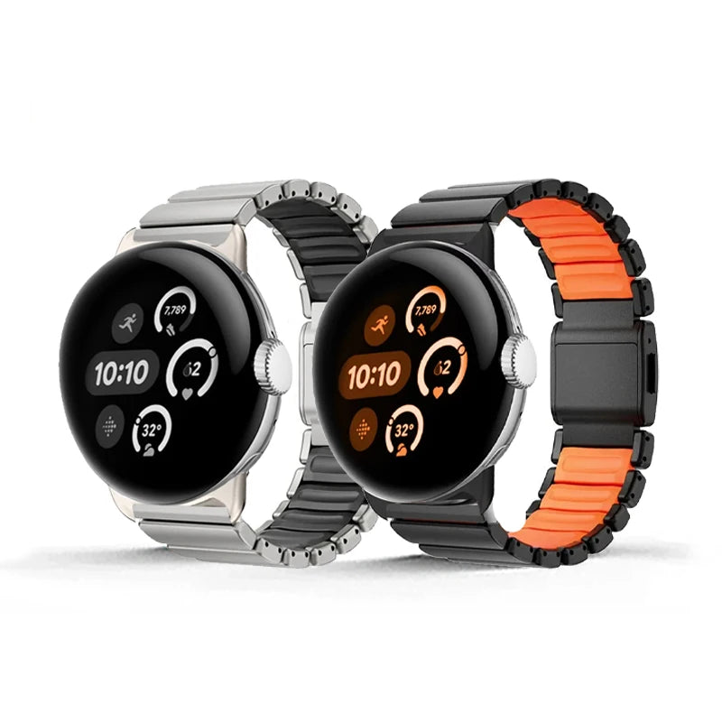 Pulsera de acero inoxidable para Google Pixel Watch 45mm