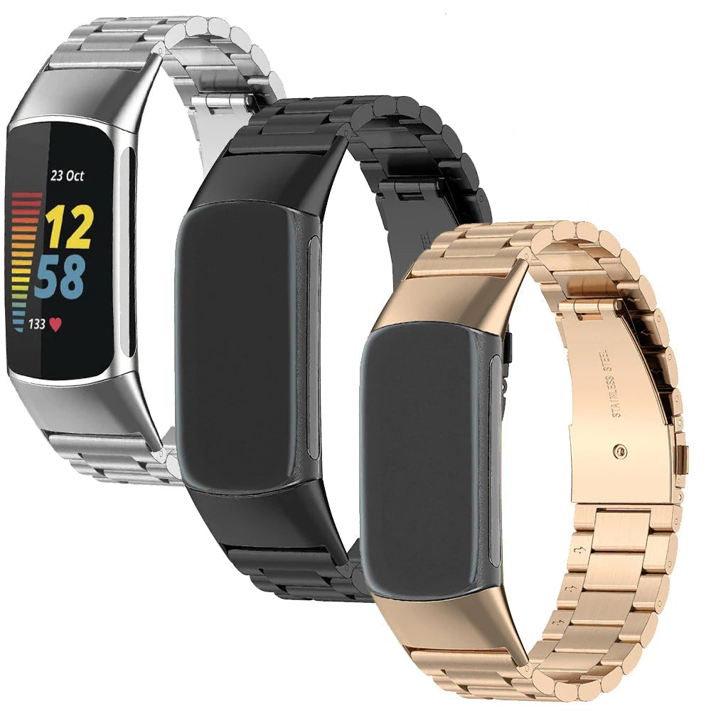 Jeklen trak za uro Fitbit Charge 5, Charge 6