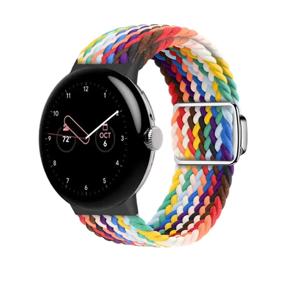 Pulseira em Corda de Nylon Smartwatch Google Pixel Watch 41mm 