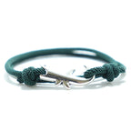 Grünes Seil-Hai-Armband