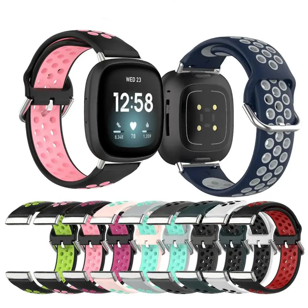 Силиконова каишка за часовник Fitbit Versa 3, Versa 4, Sense 1 и Sense 2 