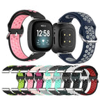 Силиконова каишка за часовник Fitbit Versa 3, Versa 4, Sense 1 и Sense 2 