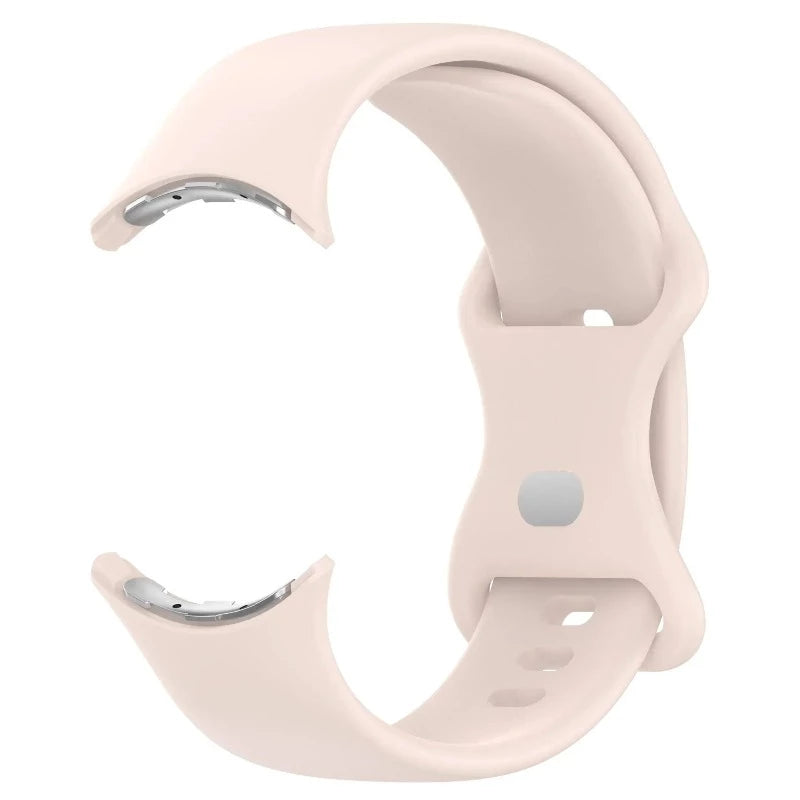 Bracelet en Silicone Smartwatch Google Pixel Watch 1 & 2  beige