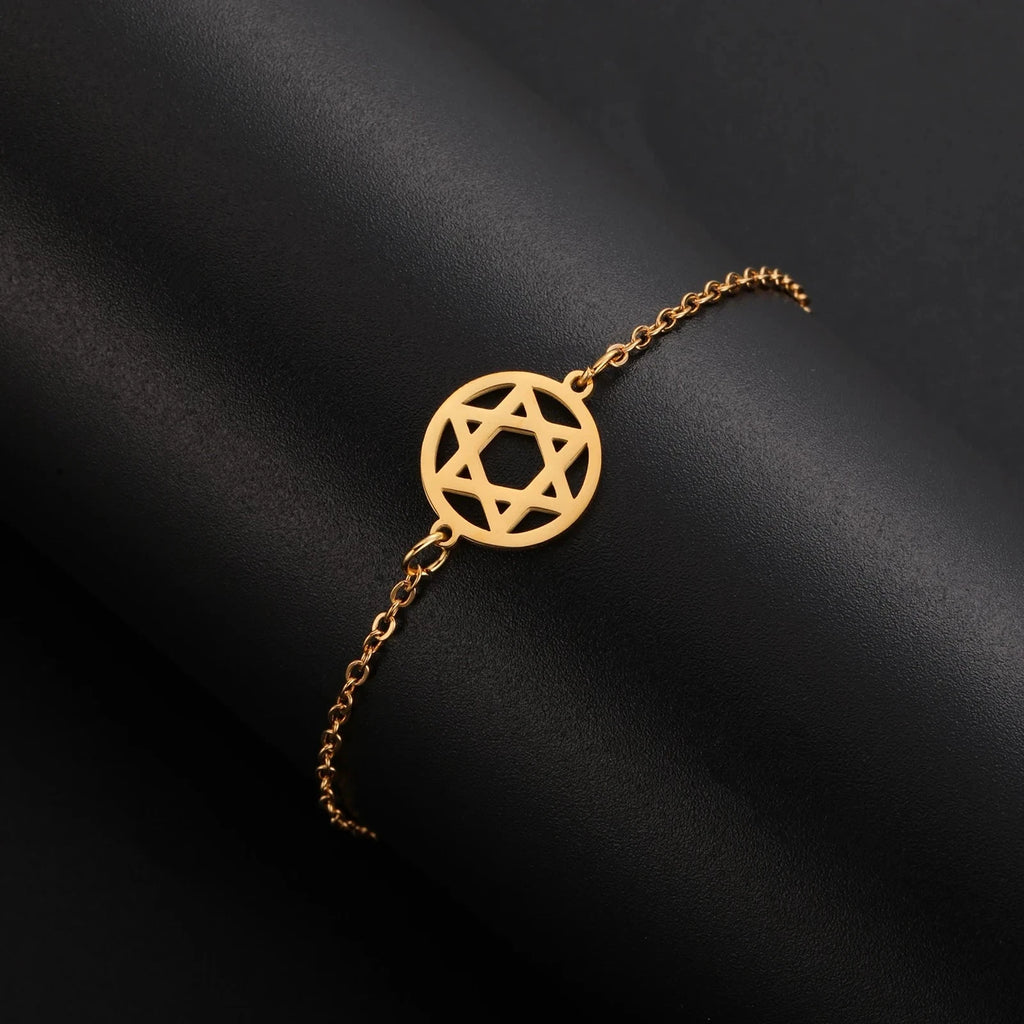 Bracciale Stella di David oro
