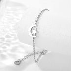 Star and Moon Bracelet for Women 
