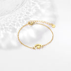 Star and Moon Bracelet for Women 