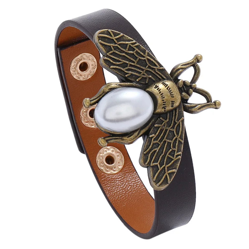 Pulseira feminina abelha