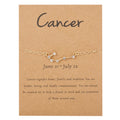 Bracelet Femme Signe du Zodiaque 12 Constellations cancer