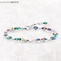 Armband mit farbigen Edelsteinen - Exception®