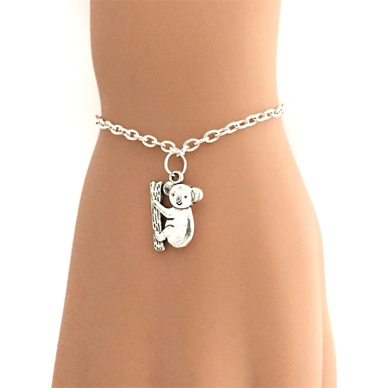 Koala Silberarmband