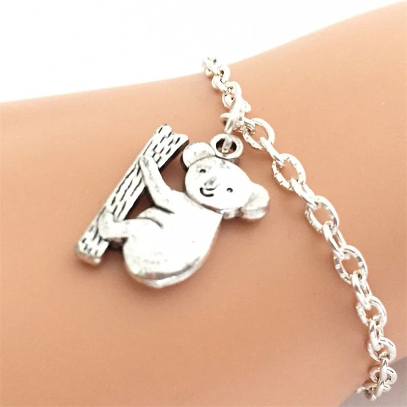 Koala Silberarmband