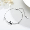 Panda Armband Silber